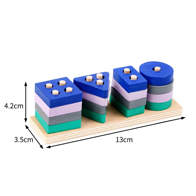 Montessori Wooden Puzzle Toy